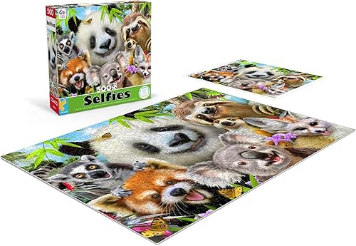 Miniatura 4 de Ceaco - Selfies - Panda & Friends Selfies - Rompecabezas de 500 piezas