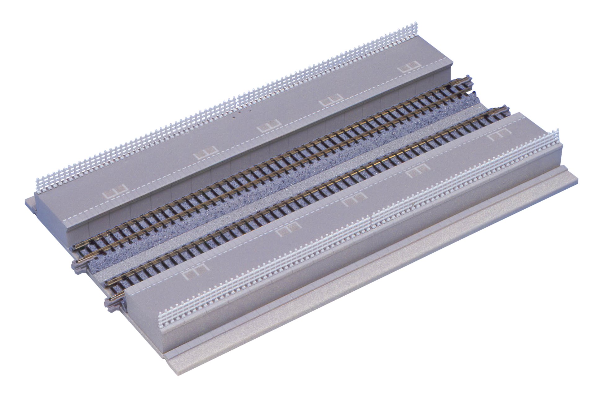 Kato N Scale Unitrack Double Track Plate Platform Extension Set