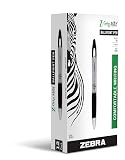Zebra Pen Z-Grip MAX Retractable Ballpoint Pen, Black Ink, 1.0mm, 12-Pack – view 1