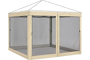 ABCCANOPY Mesh Sidewall Set for 10'x10' Canopy