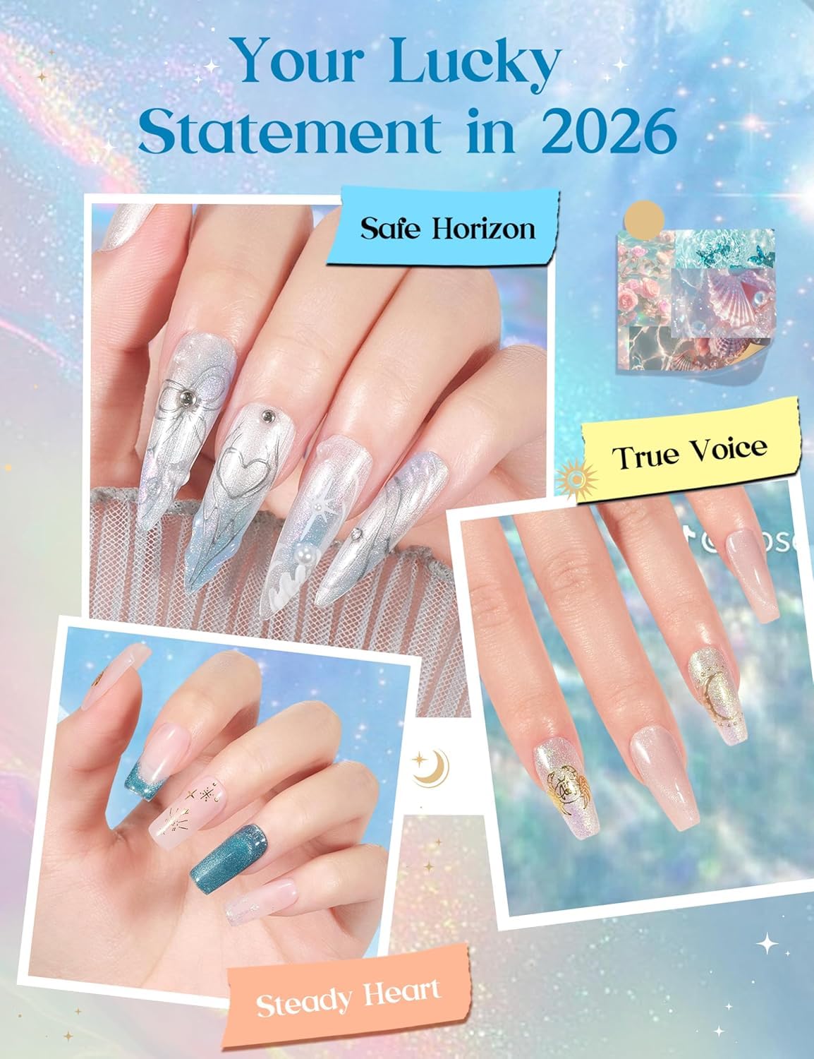 Beetles Themed Gel Nail Polish Kit