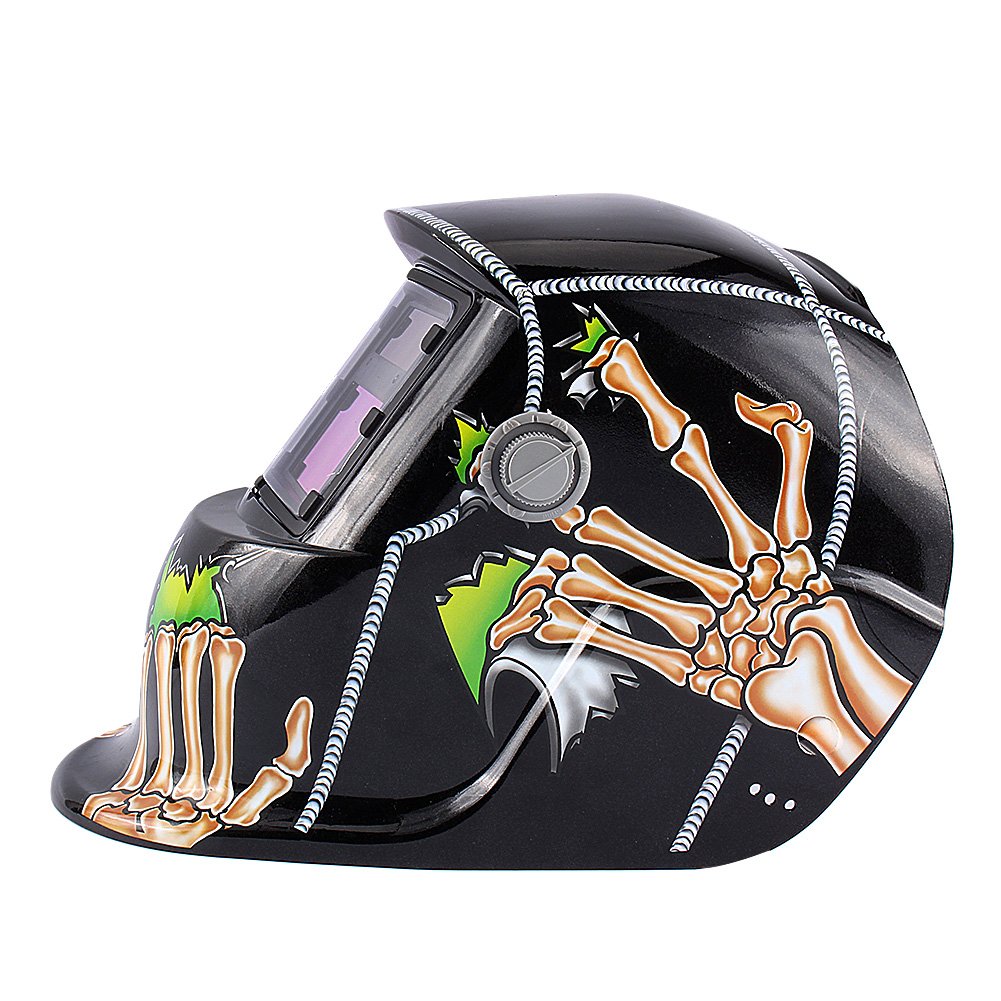 Casco de Soldadura, oscurecimiento automático, máscara de soldar, Funciona con energía Solar, Equipo Protector para Soldadura