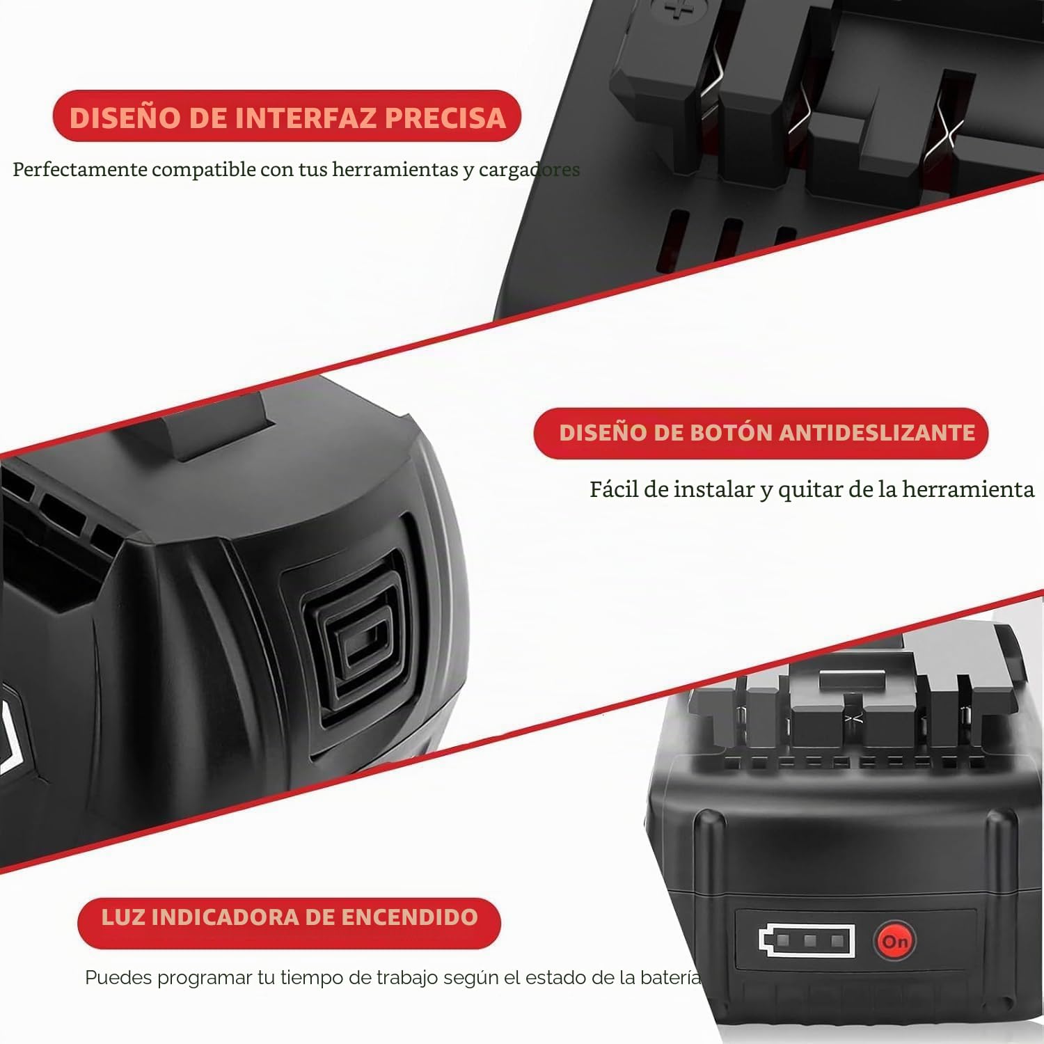 Batería de Repuesto para batería Bosch de 18 V, 6,0 Ah, 6000 mAh, 2 Unidades, Compatible con BAT618 BAT618G BAT609G BAT619 BAT619G BAT610G BAT610 con LED (baterías de Herramientas de 18 V)