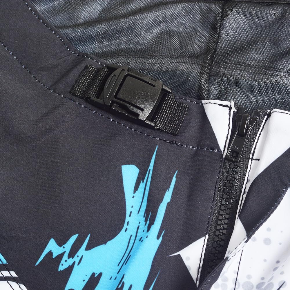 Youth Motocross Pant and Jersey Combo Moto Gear Set for Kids Children MX Offroad Racing ATV Sports Motorcycle Suit