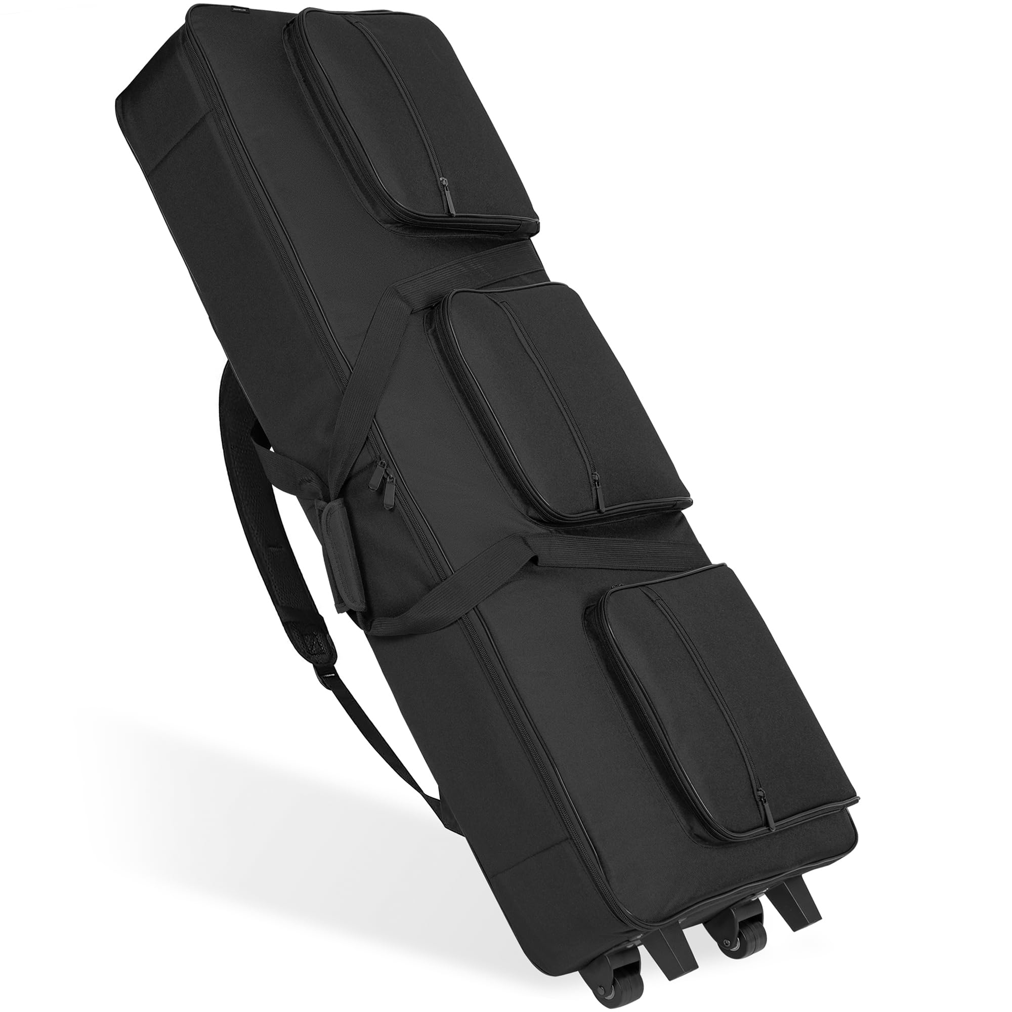 88 Keys Electric Piano Keyboard Gig Bag 59"x18"x7"with Wheels and