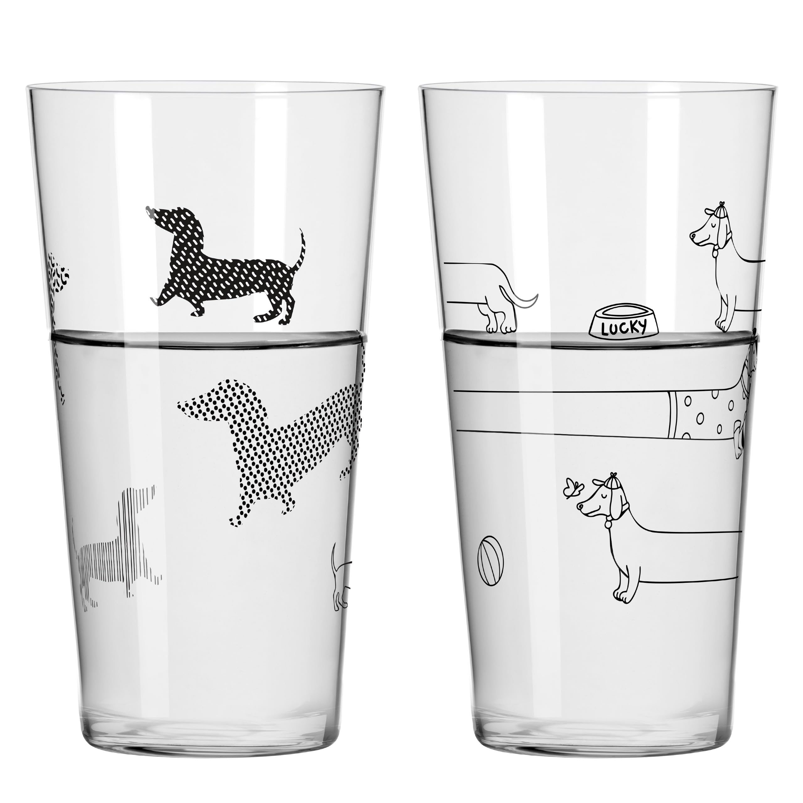 Taza Con Diseño De Perro Salchicha 360 Ml | Cuotas Sin Interés