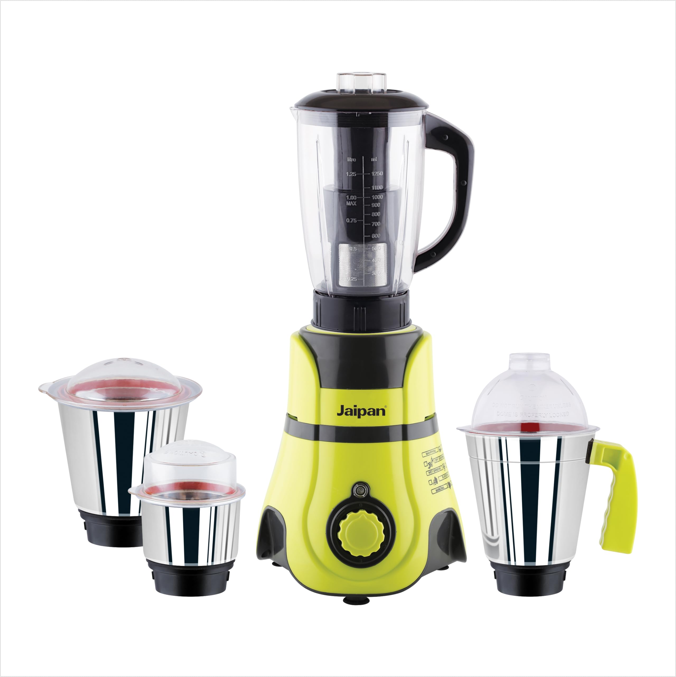 Buy Jaipan Zodiac Mixer Grinder 850 Watt | 4 multi purpose jars
