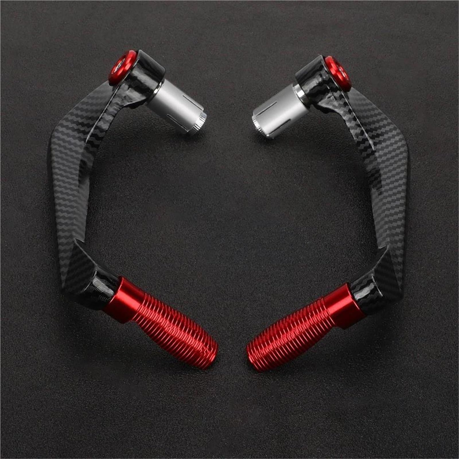 Zapora Red A Controls Parts Motorcycle Handlebar Brake Clutch Lever Handguard Protector Accessories For Kawasaki Z1000 Sx Z1000sx 2011-2017(Red A)
