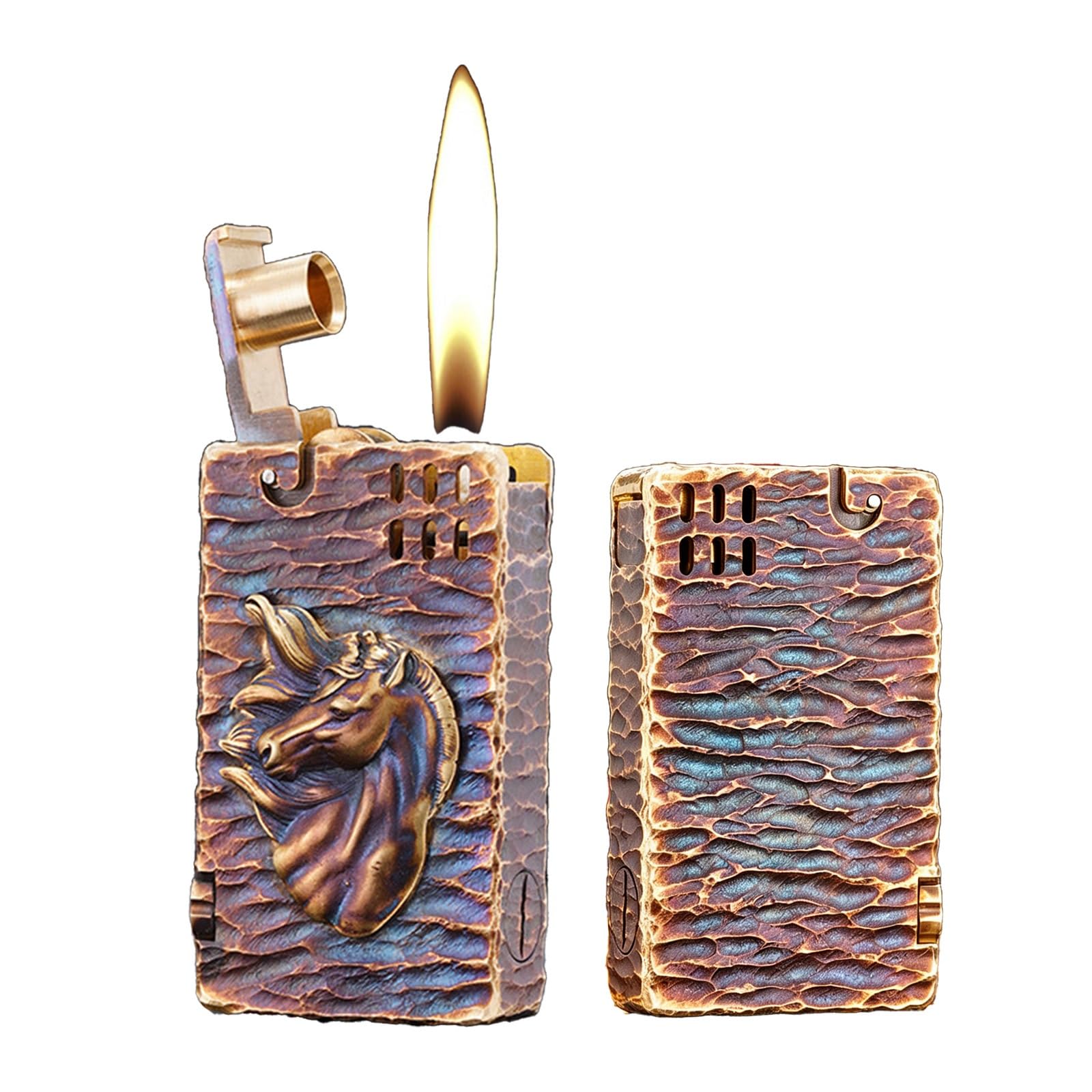 Briquet à kérosène en laiton à l'ancienne pour aventurier