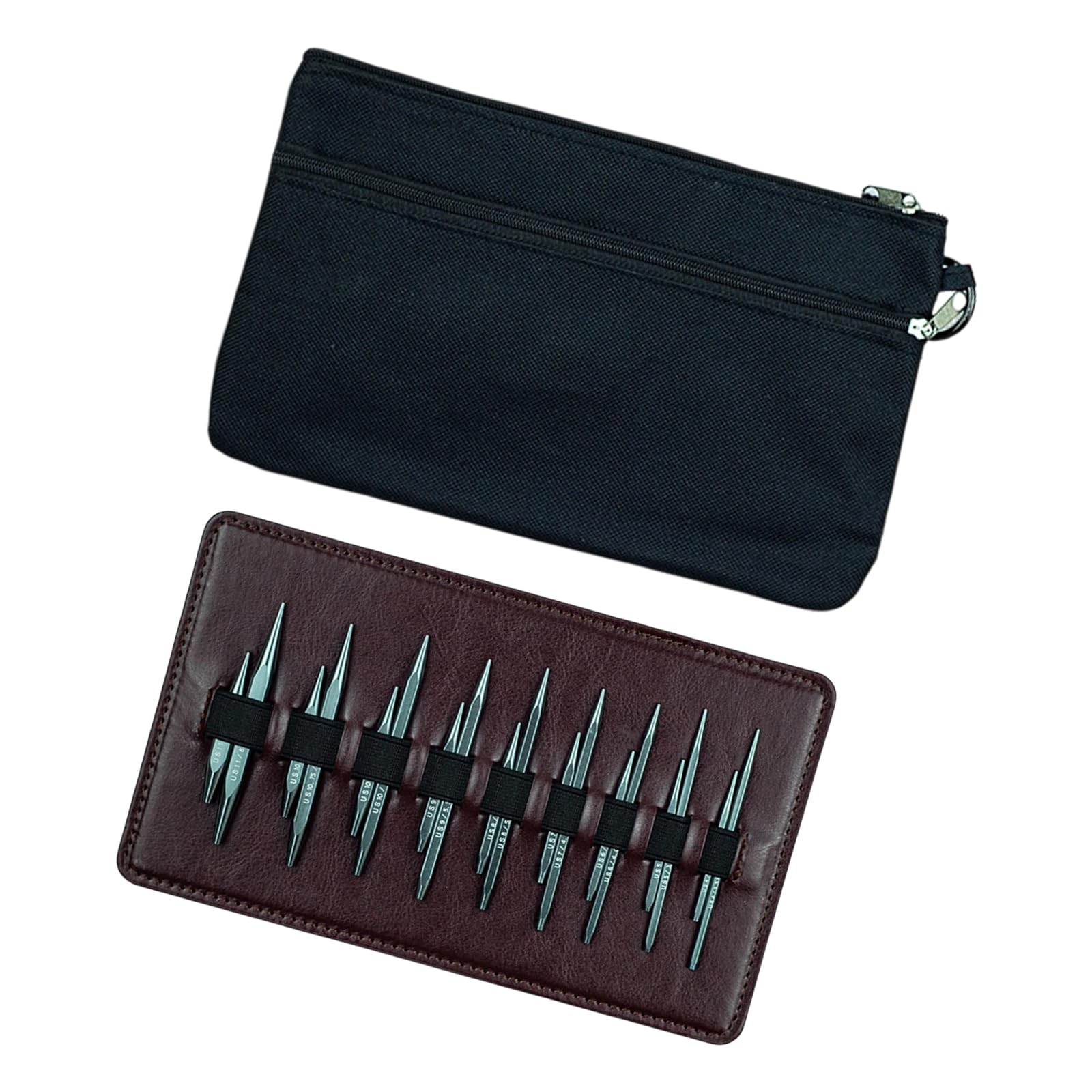 Grip Wood Handle Crochet Hook Set Alumina Construction Detachable Hook Multiple Size for Crafting Craft Set