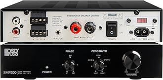OSD Audio SMP200 Class D Digital Subwoofer Amplifier Rated 200W Max