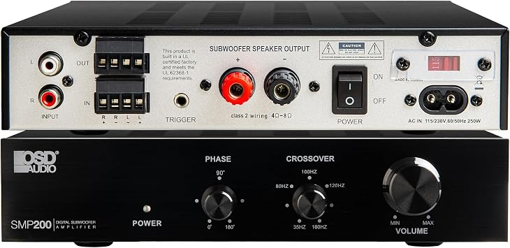 OSD Audio SMP200 Subwoofer Amplifier
