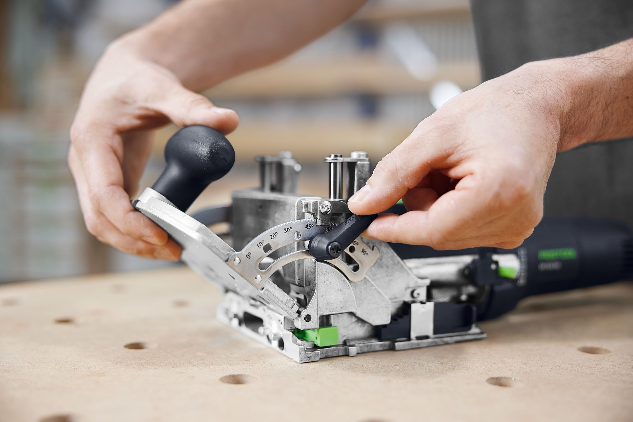 Festool Domino DF 500 Q-Plus Fraise à cheville et accessoires