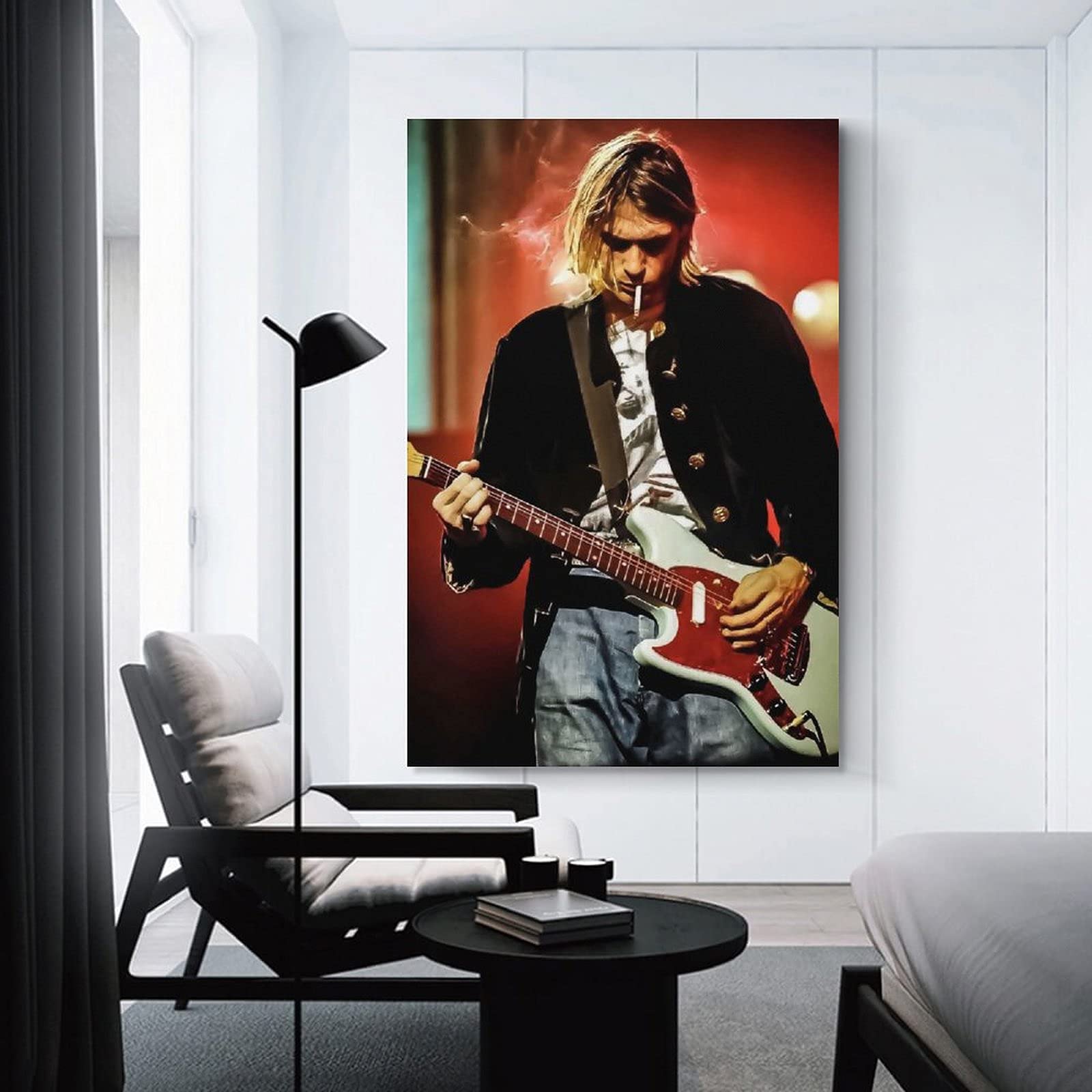 Amazon.co.jp: ポスター歌手アートカートコバーン24x36inch(60x90cm