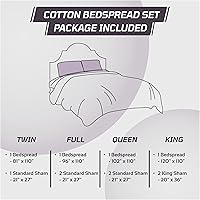 Vista 7 de Better Trends Colección Ashton - Colchas de chenilla con mechones, tamaño individual, color negro, 100% algodón, diseño de medallón de chenilla