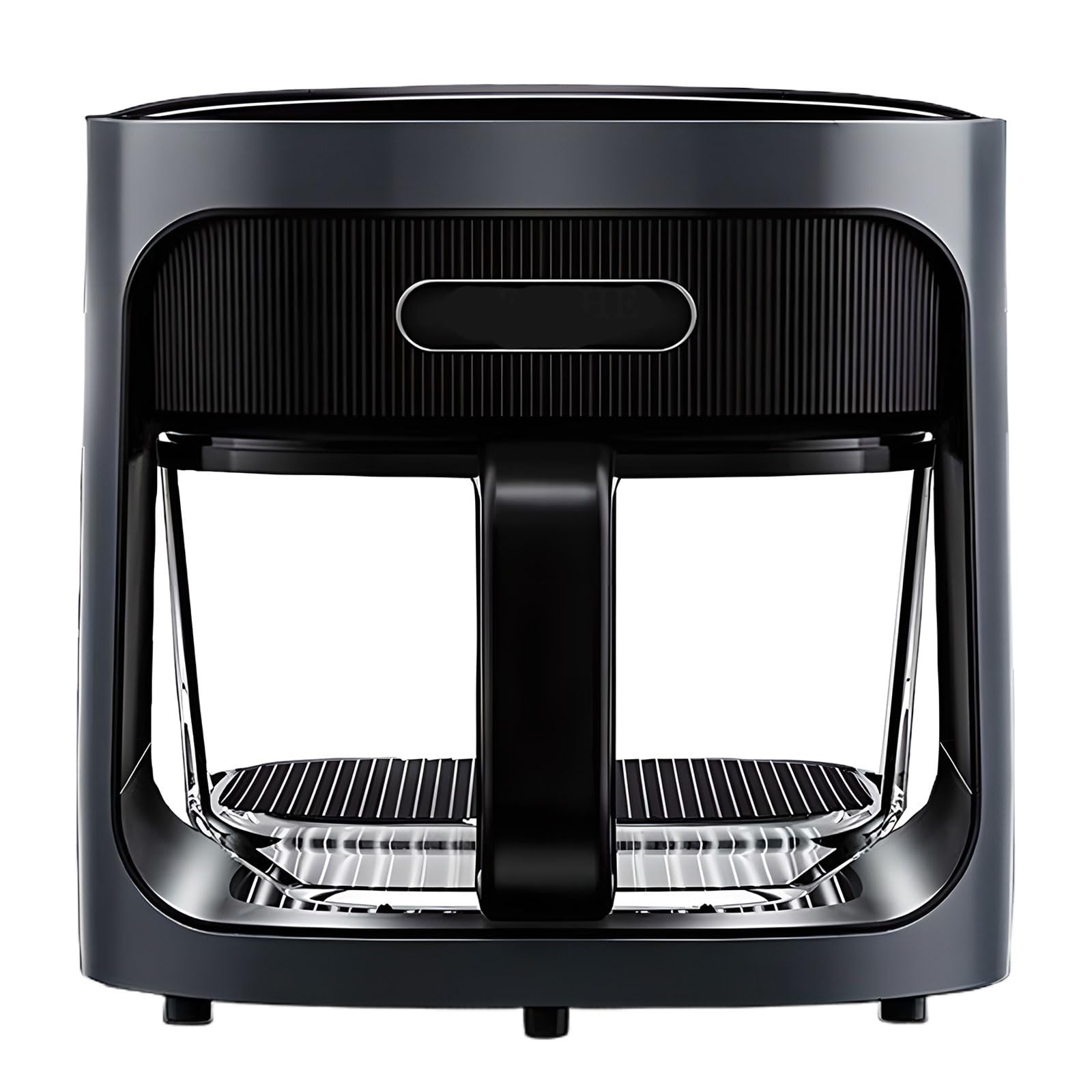 Freidora de Aire 6L, Airfryer Sin Aceite 1200W, 7 Modos de Cocción Pre Programado, 120-200 ℃, Cesta de Fry de Vidrio, Pantalla Led, Ajuste de Temperatura, Vista Panorámica