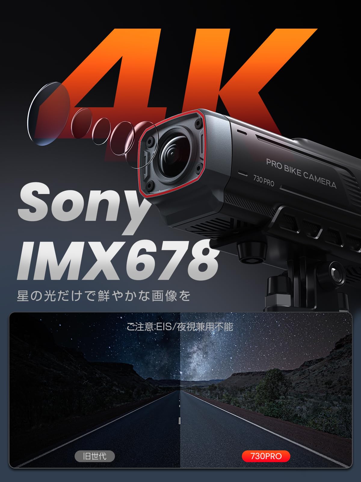 バイク　自転車　ドライブレコーダー AKEEYO AKY-730Pro 4K Amazon.co.jp: 【バイク用ドライブレコーダー】 AKEEYO AKY-730Pro 4K