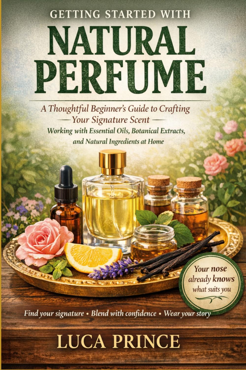 GETTING STARTED WITH NATURAL PERFUME: A Thoughtful Beginner's Guide to Crafting Your Signature Scent – Working with Essential Oils, Botanical Extracts, and Natural Ingredients at Home