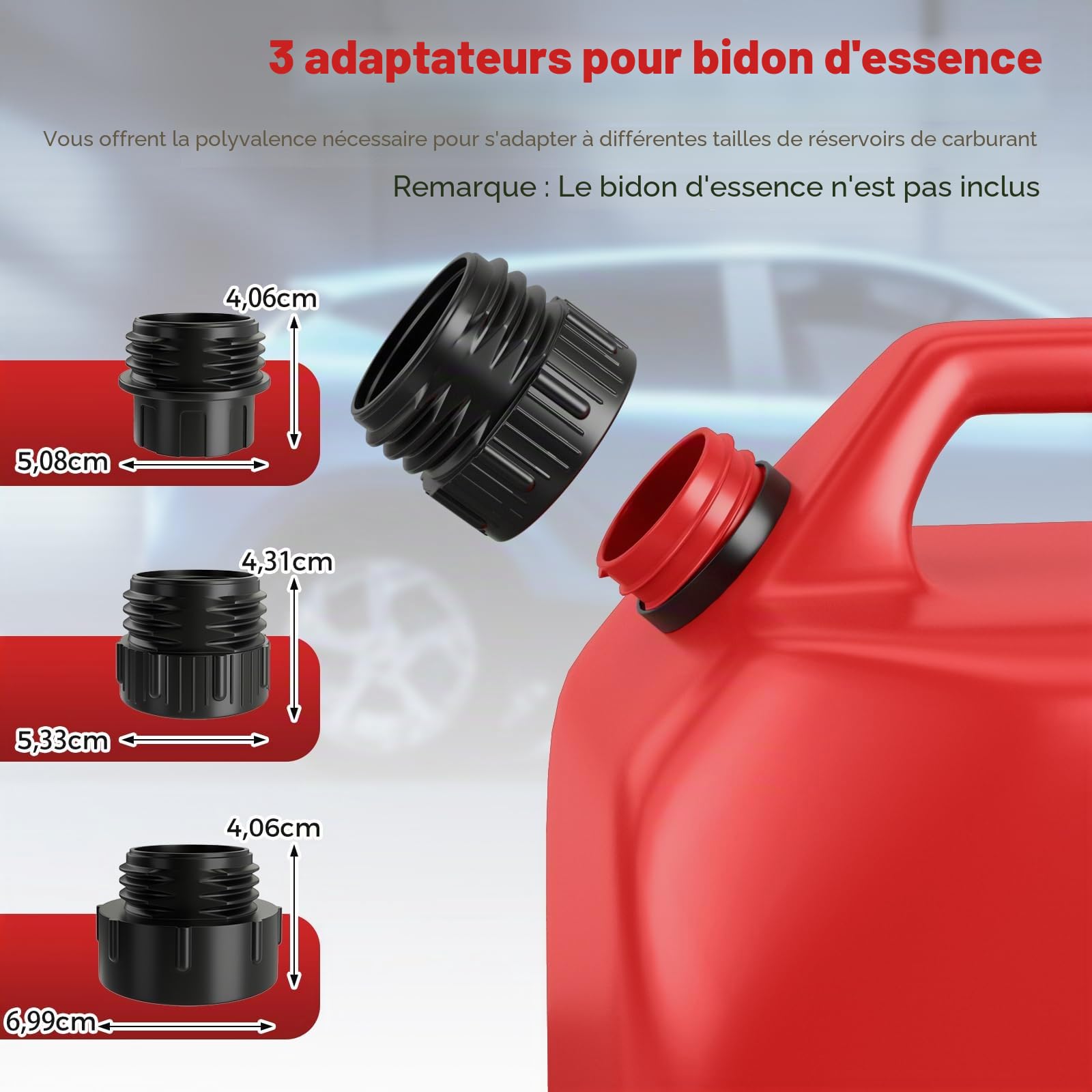SOARS Pompe de Transfert Carburant, Capteur d'Arrêt Automatique (14 LPM)