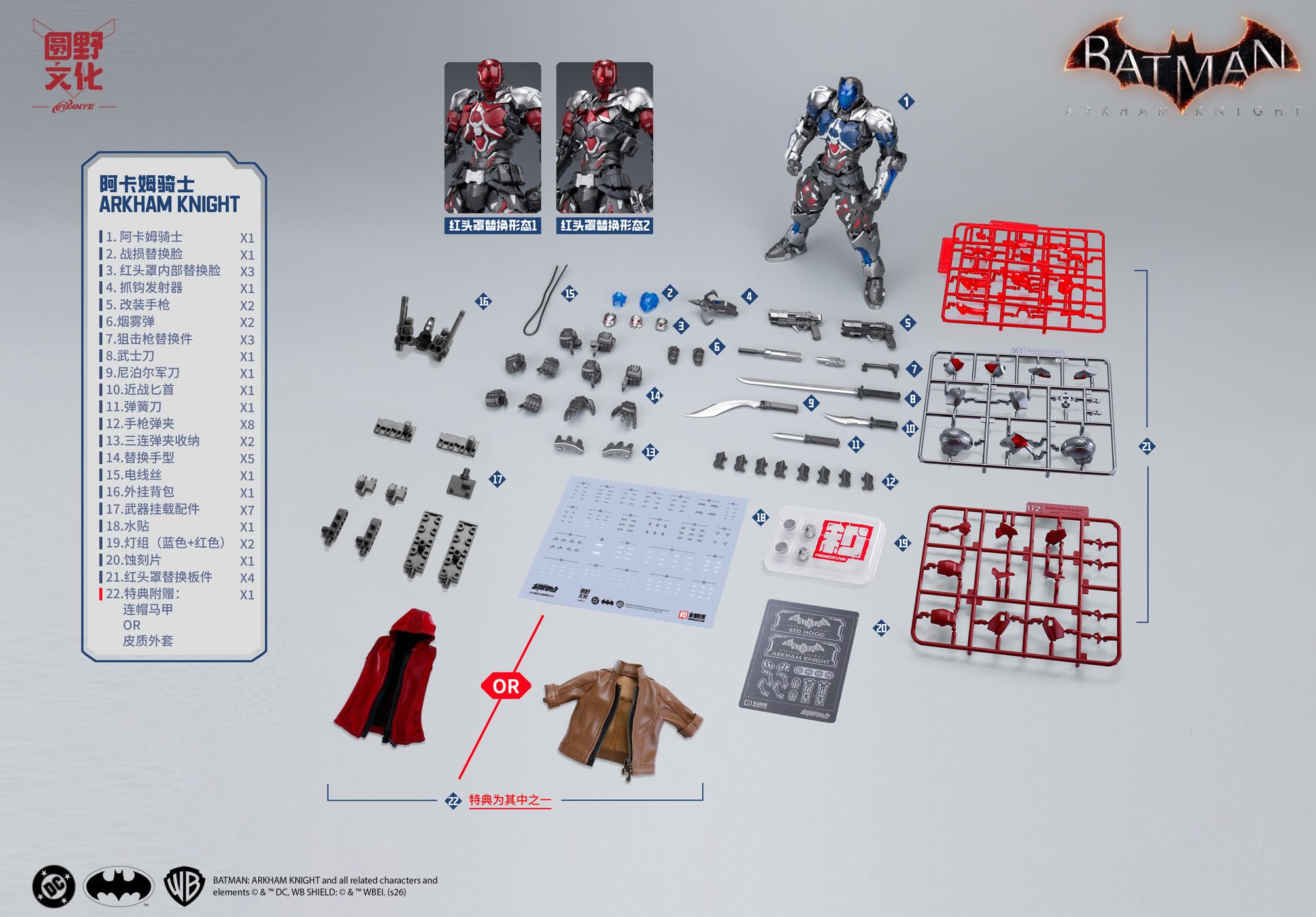 Amazon | 和模線 1/10 ARKHAM アルカム騎士 プラモデル | プラモデル 通販