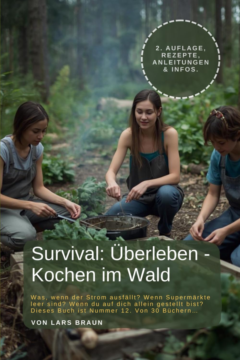 Survival: Überleben - Kochen im Wald: Was, wenn der Strom ausfällt? Wenn Supermärkte leer sind? Wenn du auf dich allein gestellt bist? Dieses Buch ist ... Von 30 Büchern… (Komplette Serie Survival)