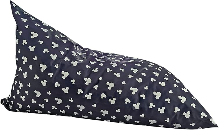 Sitzsack Für Kinder 109x70x65 Cm - Großer Sitzsack Mit Füllung, Abnehmbarem Bezug & Rückenlehne