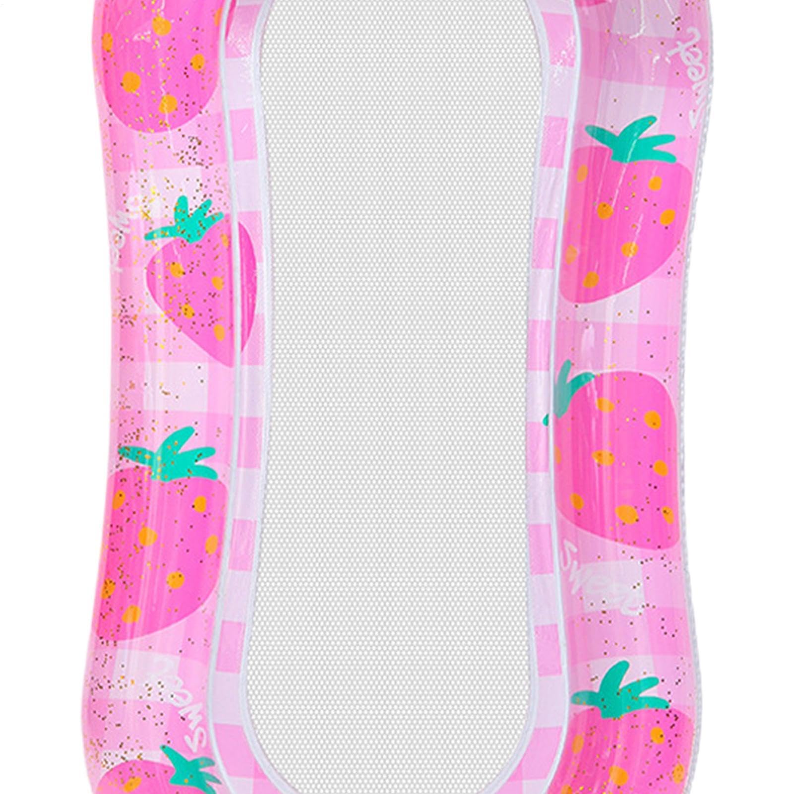 Salon flottant de piscine, chaise longue portable résistante et épaisse – Chaise flottante de piscine et lit bronzant – Pour été, natation, lac, rivière, fête, jeux, bronzage, bar, quai, intérieur