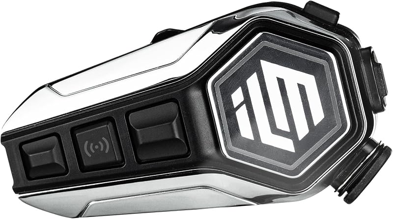 Auriculares Bluetooth para motocicleta 2100M IP67 Cancelación de ruido impermeable | Alcance de 2100 m, 3 modos (gen/2p/6grp), chip ILM-X1, cancelación de ruido, QCC 5.2, 12 h/30 h, IP67, compatible con casco