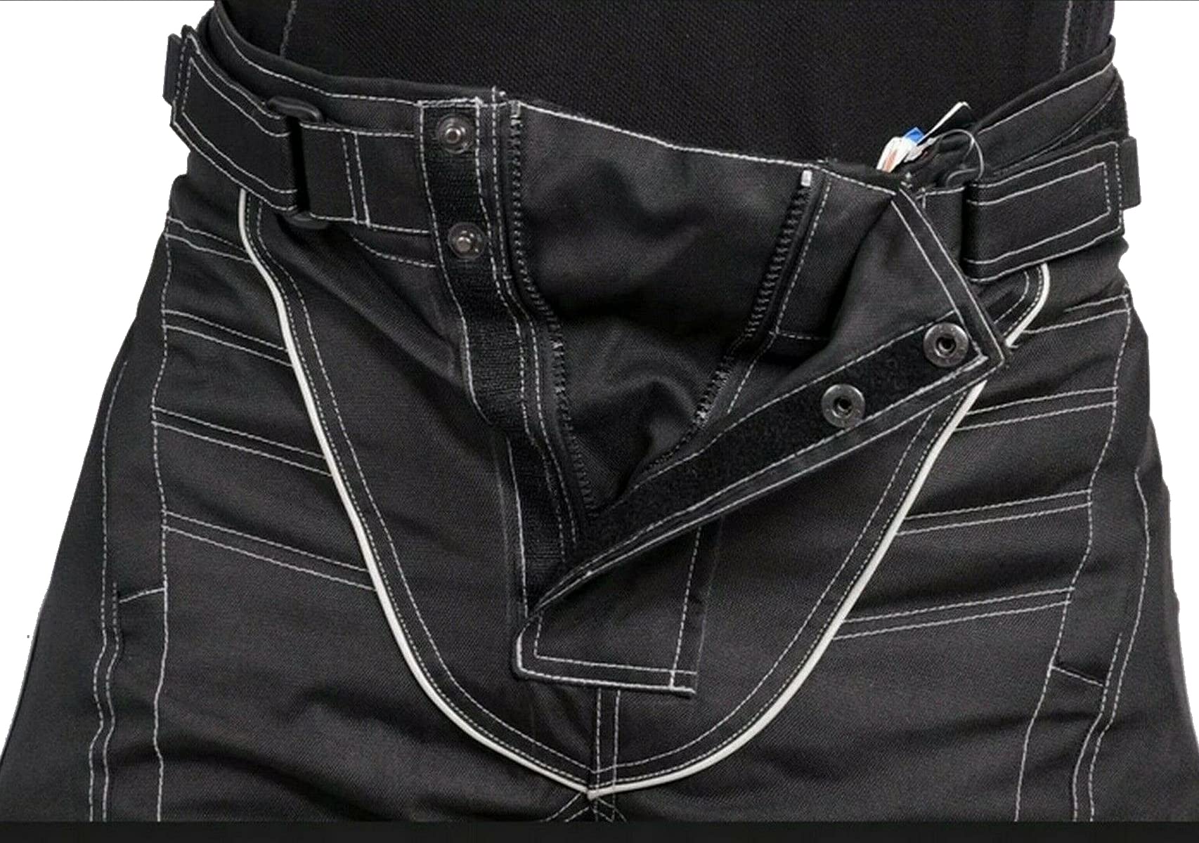L&J Motorradhose mit Protektoren Herren Textil Motorrad Jacke Roller Chopper