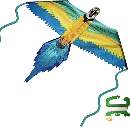 Miniatura 9 de WindNSun Animal Shaped Kites - Rainforest & SkyZoo Land Animal Kites and Sealife Marine Animals w SkyTails, Kite Handle, and Kite String