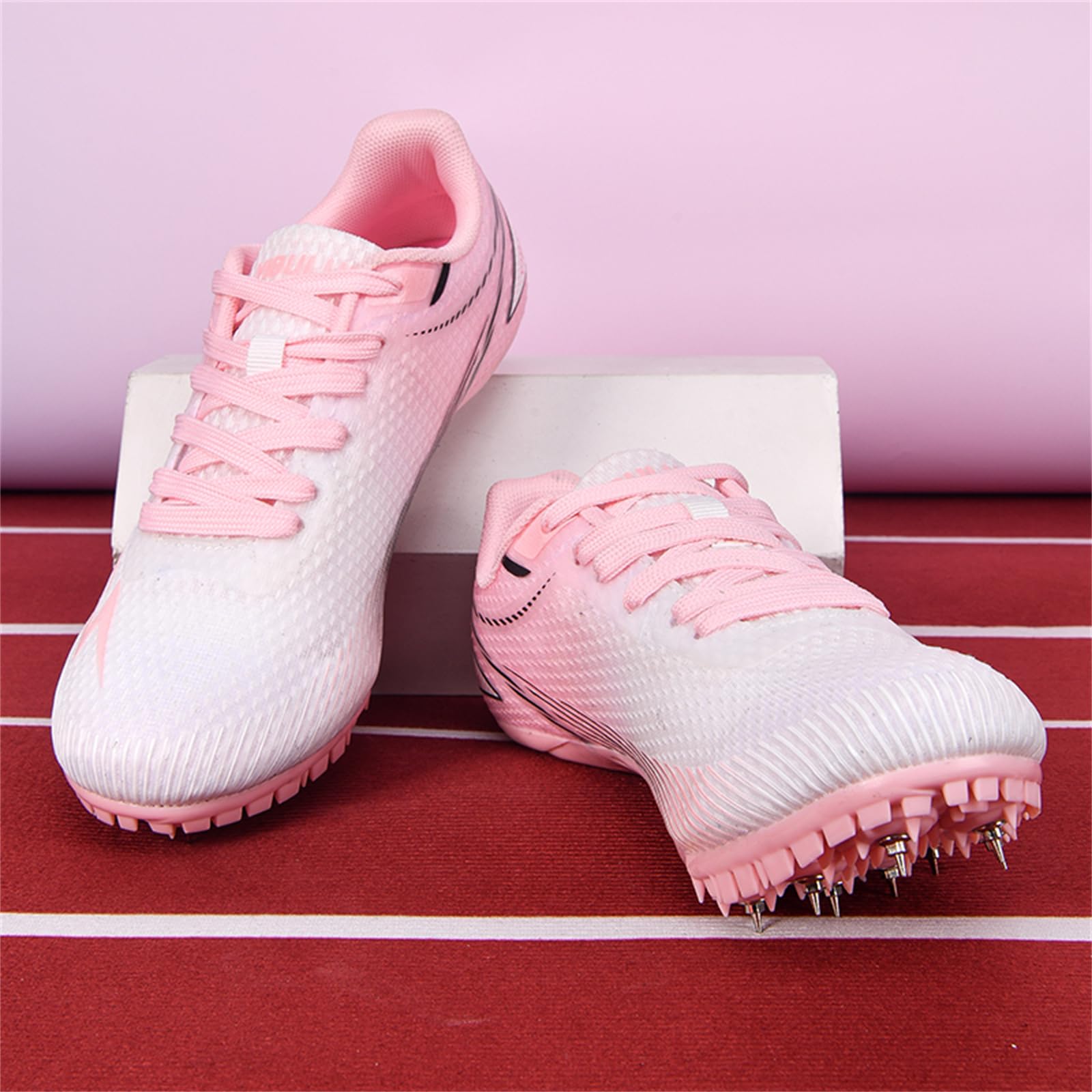 Chaussures D'athlétisme pour Hommes Et Femmes Baskets De Course Professionnelles De Saut À Pointes pour Enfants