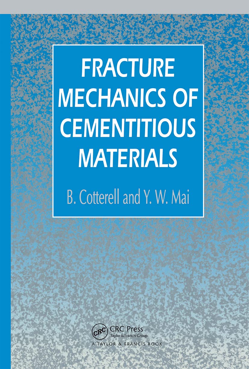 Fracture Mechanics of Cementitious Materials Béton Fissuration Livre Génie Civil
