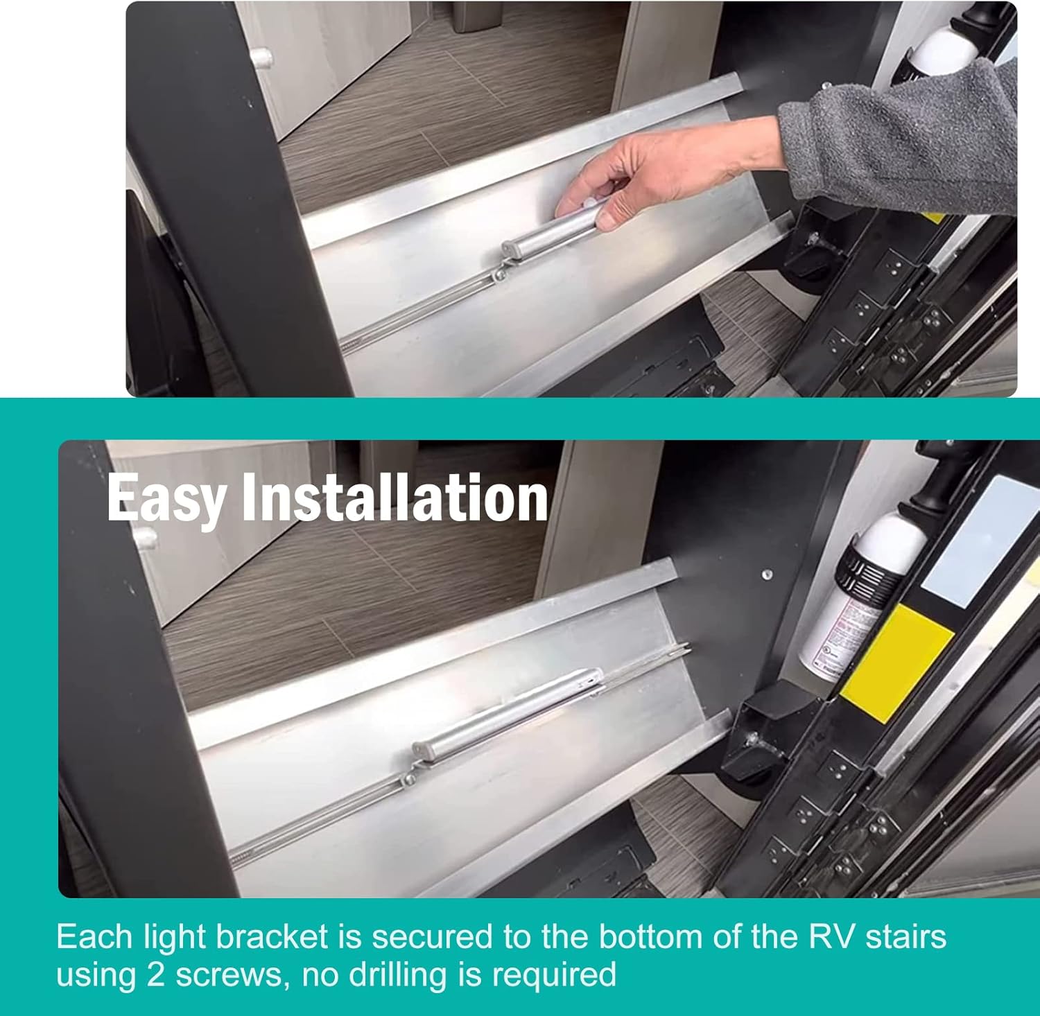 SP54-032 RV Step Lights, Motion Activated LED Lights - 4 Pack