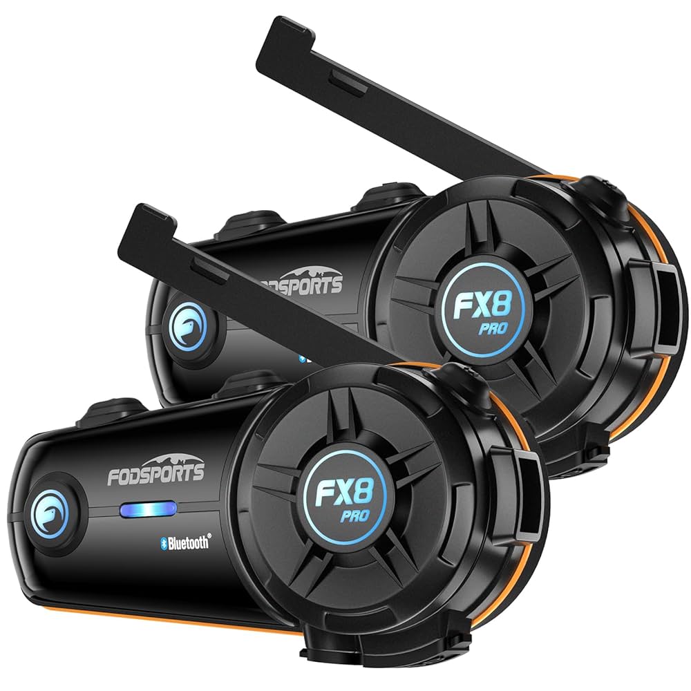 FODSPORTS FX8 PRO Bluetooth インカム Amazon.com: Fodsports FX8 Pro Motorcycle Communication