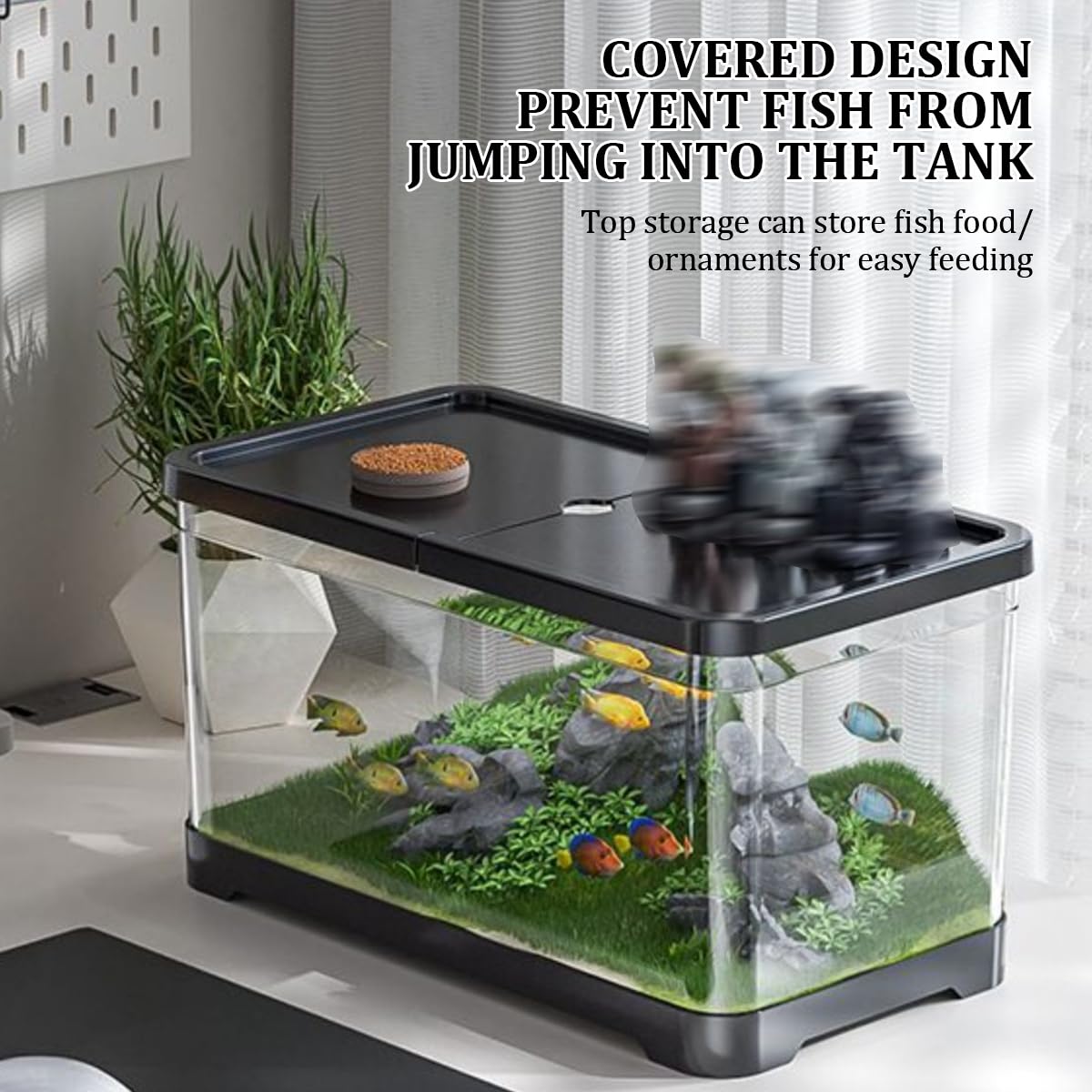 Amazon.co.jp: 水槽 - エクストラクリアプラスチックケース - 底排水穴