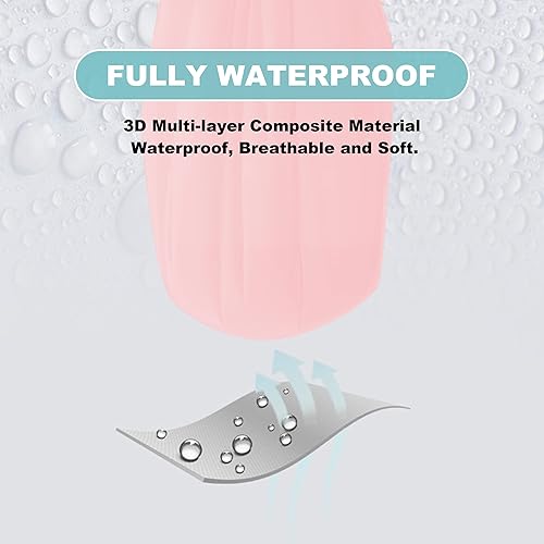 Vista 26 de Cute Castle Protector de colchón impermeable para cuna de bebé, 28 x 52 pulgadas (paquete de 2), color azul aguamarina Verde agua