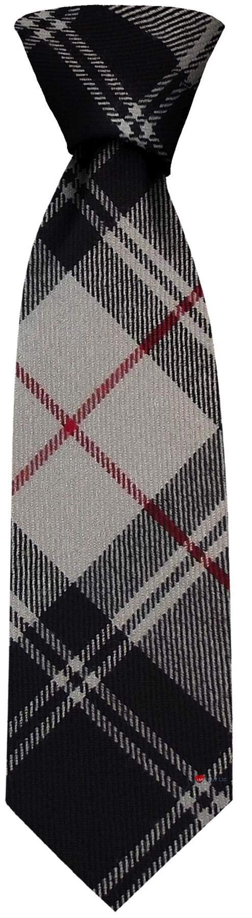 I LUV LTD Gents Neck Tie Moffat Modern Tartan Lightweight Scottish Clan Tie