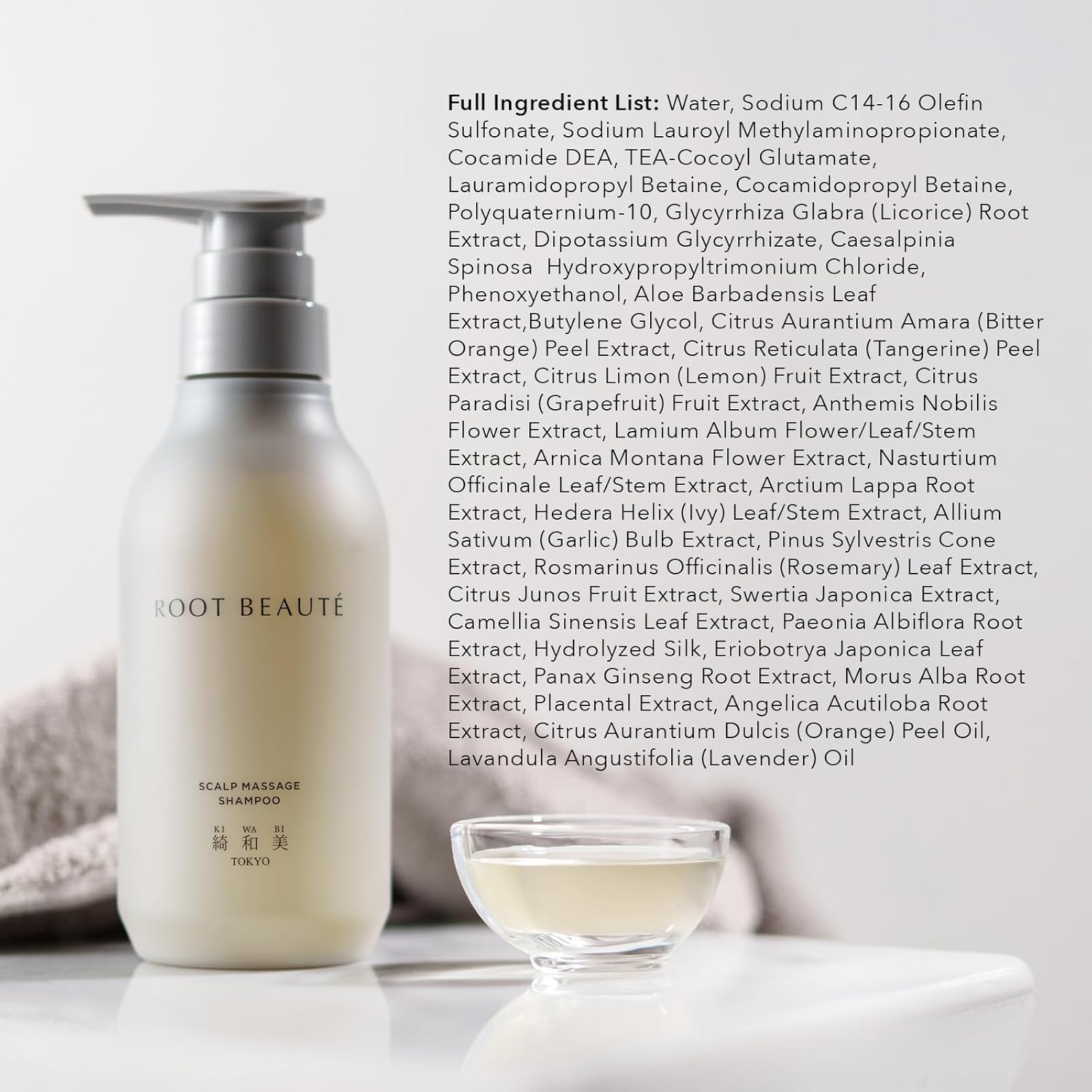 Kiwabi Root Beauté Itchy Scalp Shampoo – Sulfate-Free Natural Shampoo for Dry, Oily & Sensitive Skin – ph-Balanced Scalp Treatment with 23 Botanicals for Hair Growth & Hydration - Image 8