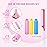 Syhood 43 Pcs Foam Sponge Hair Rollers Women 0.59 Inch Soft Sleeping Curlers Flexible Sponge Curler Tool and Rat Tail Comb for Hair Styling Hairdressing Overnight Curl and Volume(Pink Blue Yellow)