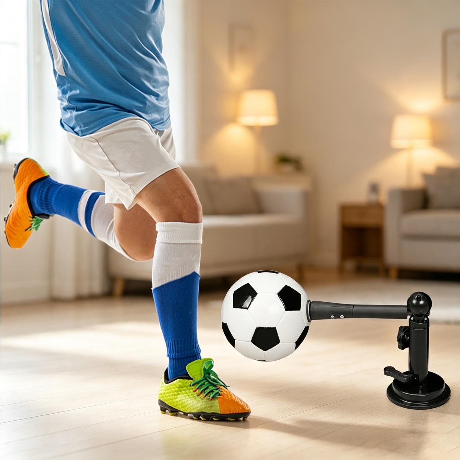 Allenatore di Calcio a Rimbalzo Pratica Dinamica di Agilità e Velocità con | Esercizi di Calcio al Pallone all'Aperto Per Donne Uomini Adulti Ragazze Ragazzi Interno