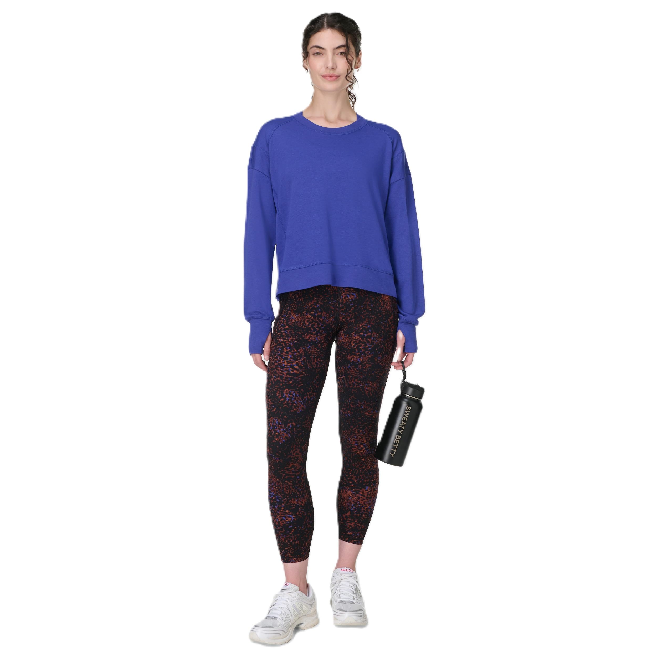 Women's After Class Longline Crewneck With Side Slit Sweatshirt