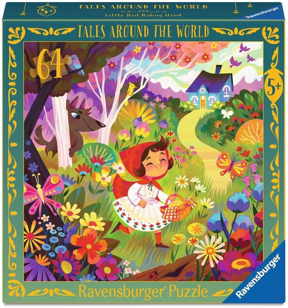 Ravensburger - Children's Puzzle - Tales Around The World - Little Red Riding Hood - from 5 Years Old Puzzle - Thick, Strong Cardboard - 12004208