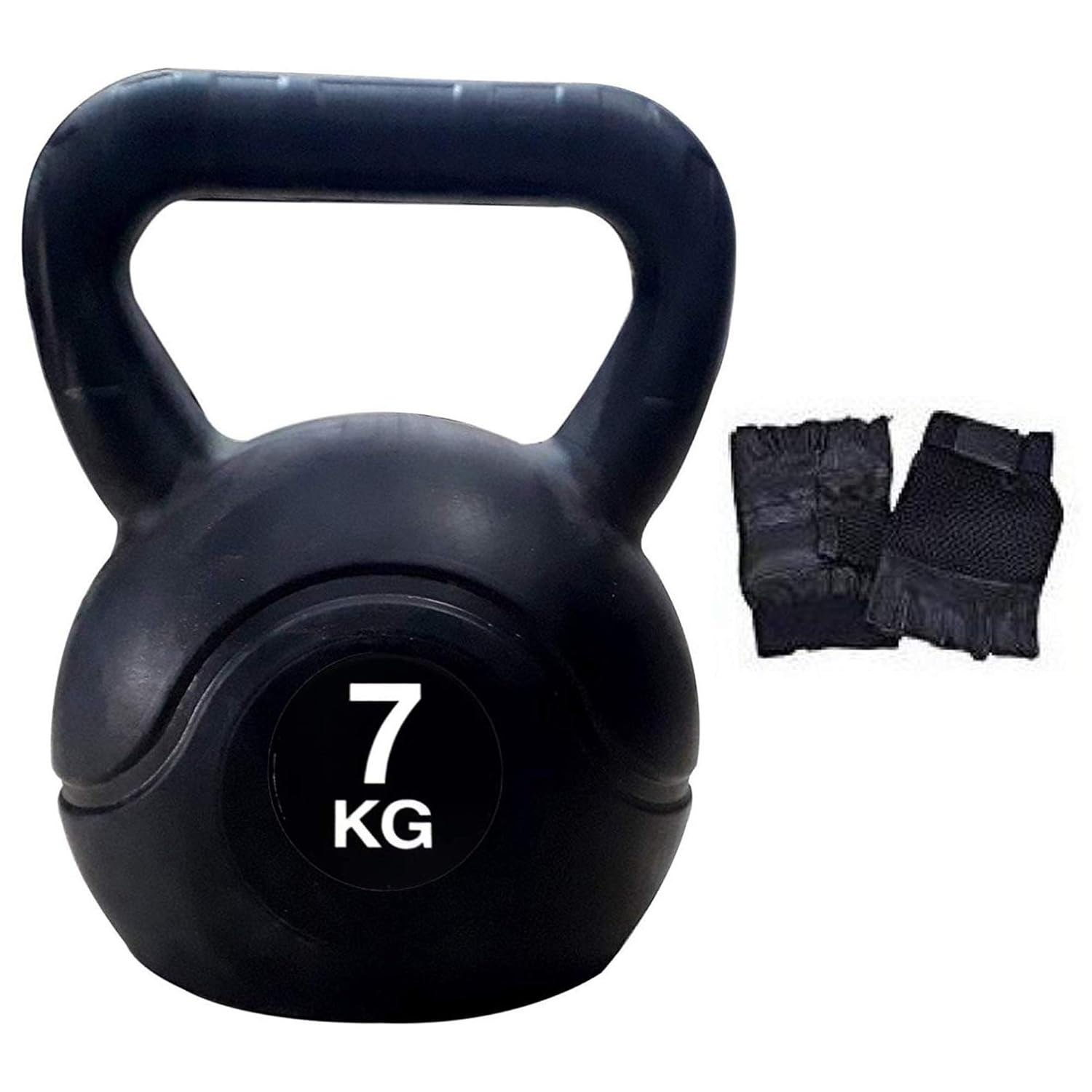 Buy MFITT 7 Kg Kettlebell + Gym Gloves Online at Low Prices in India