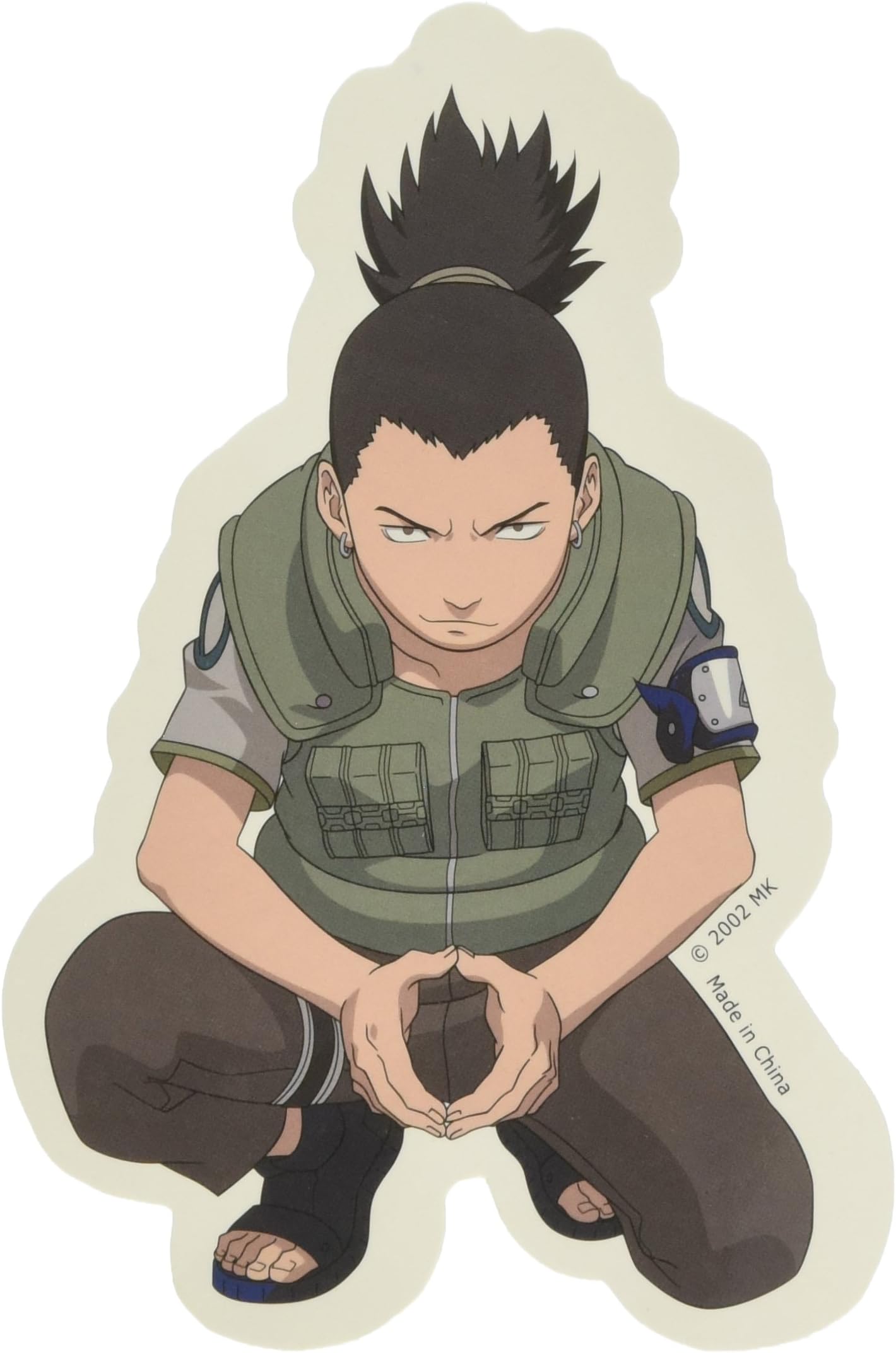 Naruto Shikamaru Sticker Miniature Novelty Toys,