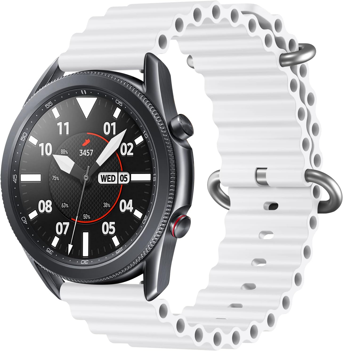 Wanme Band Compatible with Samsung Galaxy Watch 3 Bands 45mm, Galaxy Watch 46mm Band