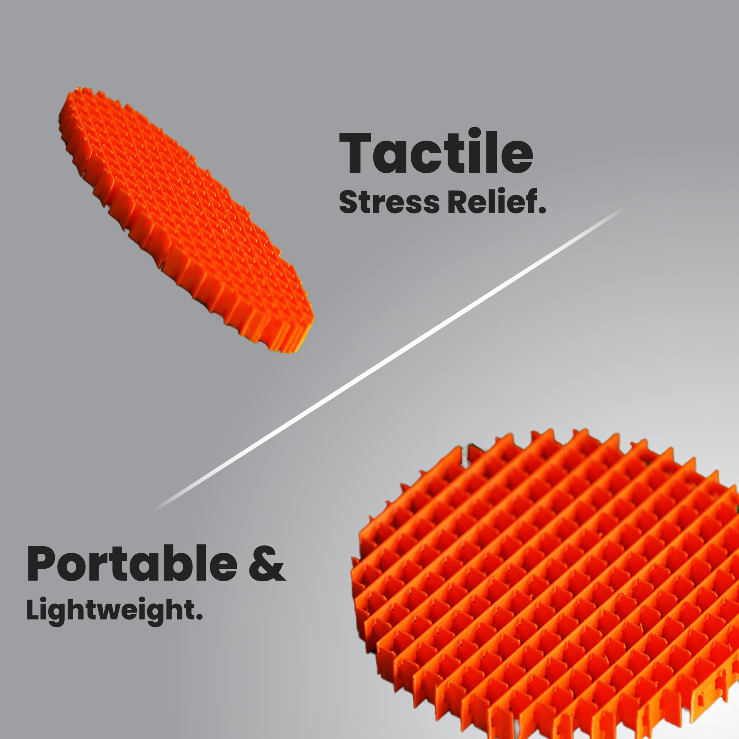 Wublue Worm Grid Fidget Toy – Sensory Stress Relief Toy for Kids & Adults | Tactile Puzzle Desk Toy for Focus, Relaxation & ADHD Anxiety Relief 1