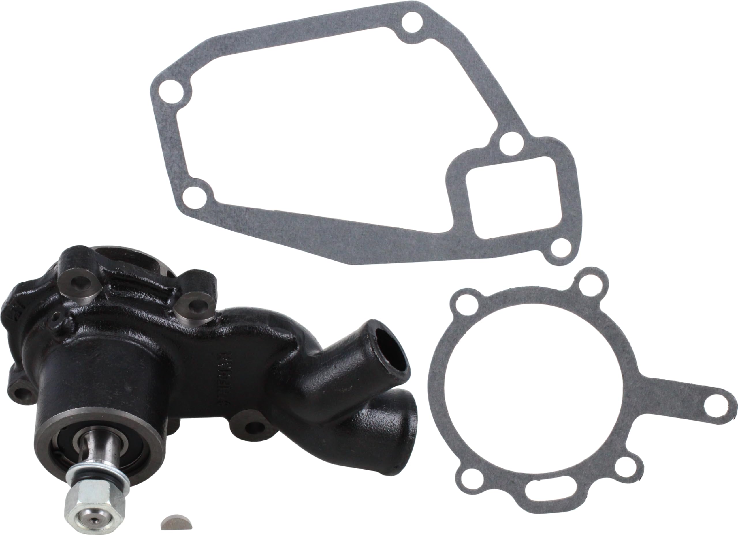 New Water Pump 4222071M91 Compatible with Massey Ferguson, Case, JCB - Includes Gaskets and Woodruff Key, Fits Multiple Models Including 275E, 390E,