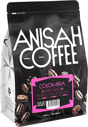 Anisah Coffee Colombia Filtre Kahve 250gr Cold Brew  tme