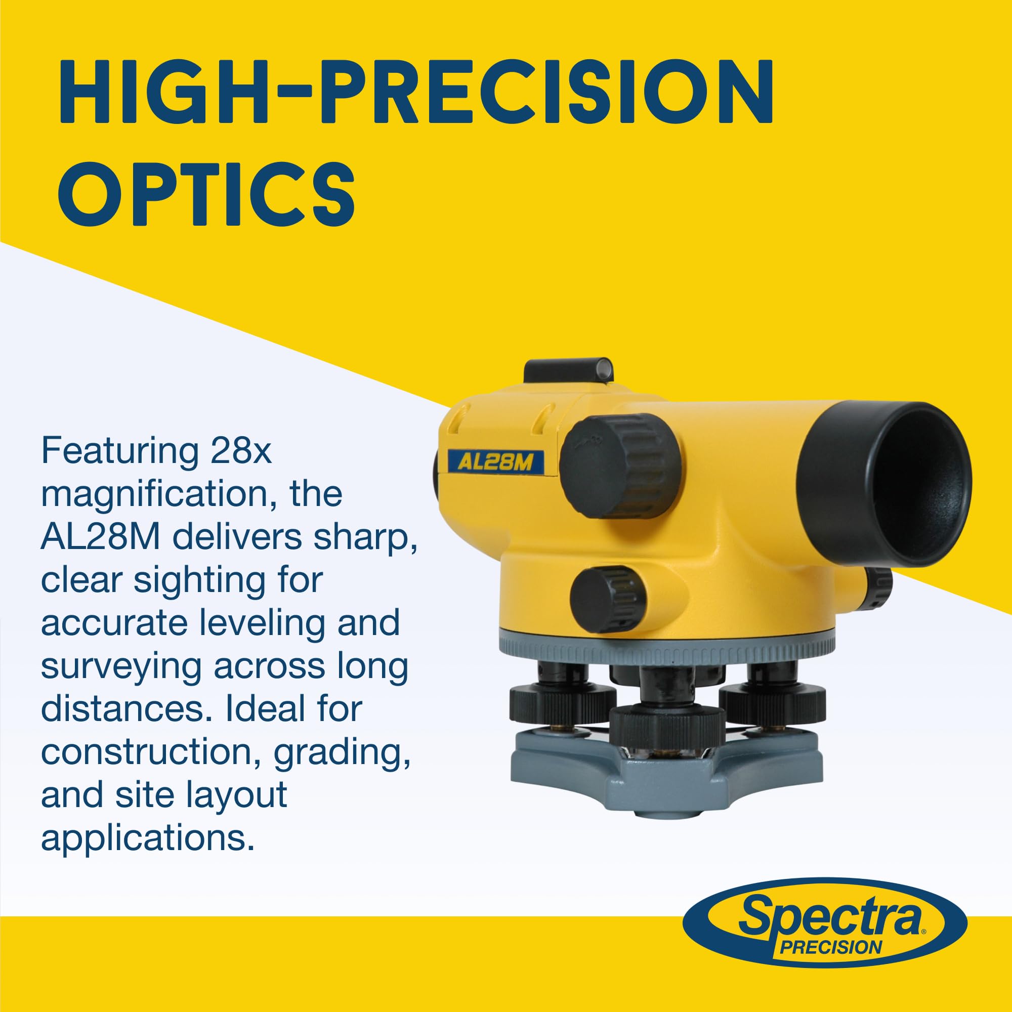 Spectra Precision AL28M Auto Level with Magnetic Dampened