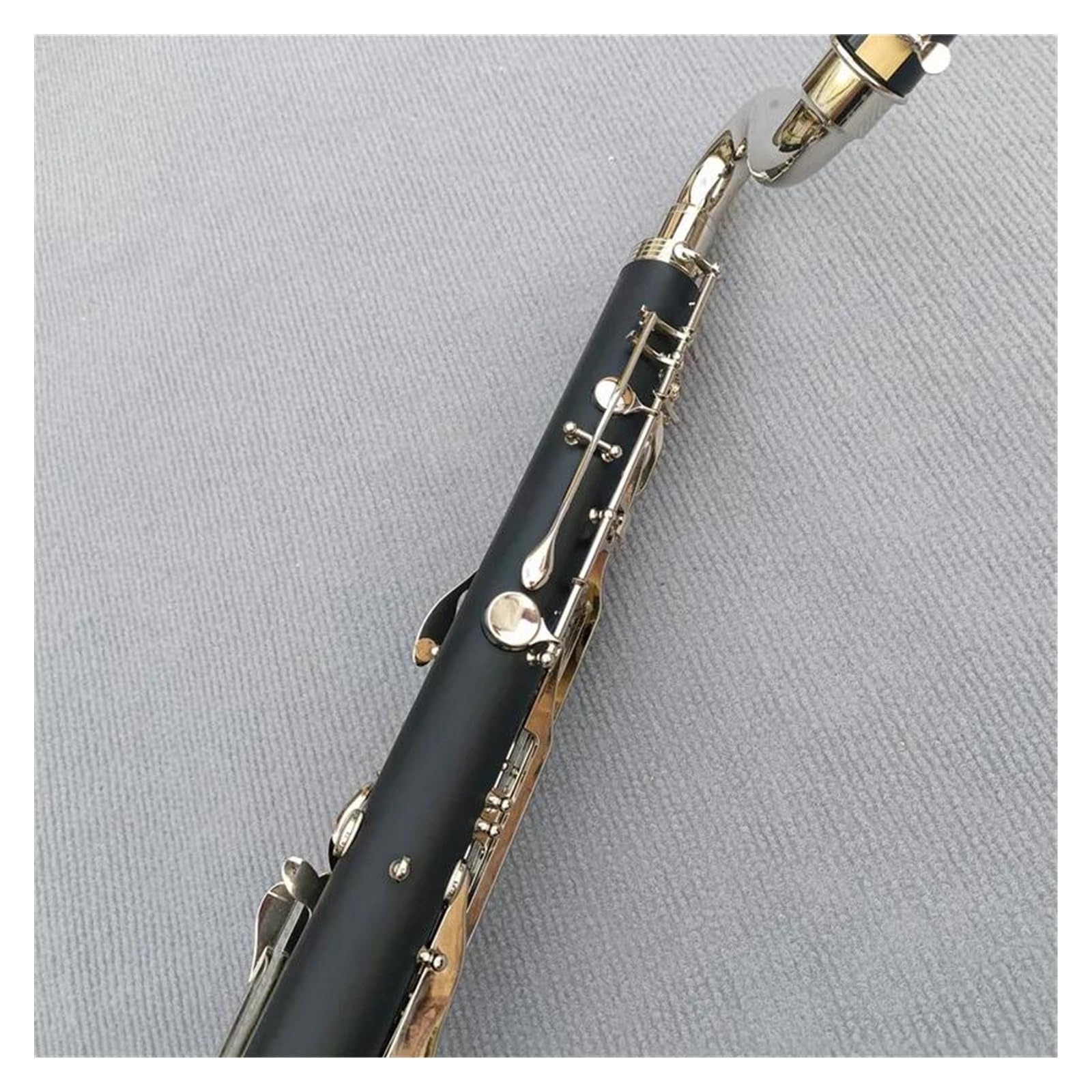 Chiavi Placcate In Argento Clarinetto Basso Tono In Sib Strumento Per Clarinetto Con Corpo In Bachelite Con Scatola Di Immagazzinaggio Clarinetto Set